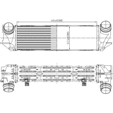 309065 Ladeluftkühler