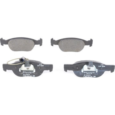 BOSCH | Bremsbelagsatz, Scheibenbremse | 0 986 424 246