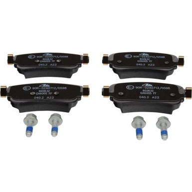 13.0460-2632.2 Bremsbelagsatz, Scheibenbremse