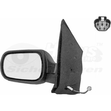 2 x VAN WEZEL Außenspiegel | 1805807 2 x VAN WEZEL Außenspiegel | 1805807