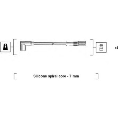 941095720610 Zündleitungssatz