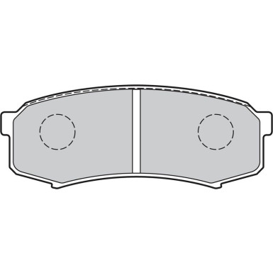 301777 Bremsbelagsatz, Scheibenbremse ESSENTIAL