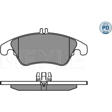 Meyle Bremsbelagsatz, Scheibenbremse MEYLE-PD: Advanced performance and design 025 243 1019/PD