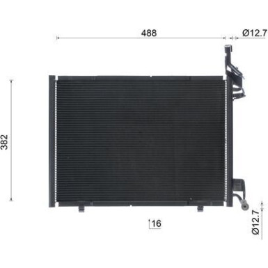 Mahle | Kondensator, Klimaanlage | AC 1115 000S