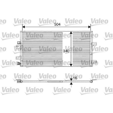 817687 Kondensator, Klimaanlage