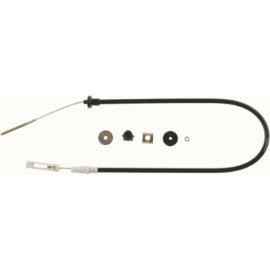Sachs | Seilzug, Kupplungsbetätigung | 3074 003 325