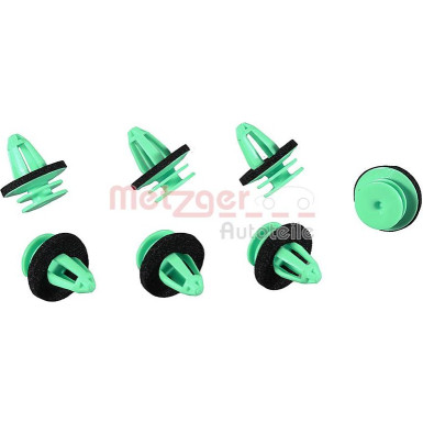 Metzger | Halteclipsatz, Innenraumverkleidung | 2280092