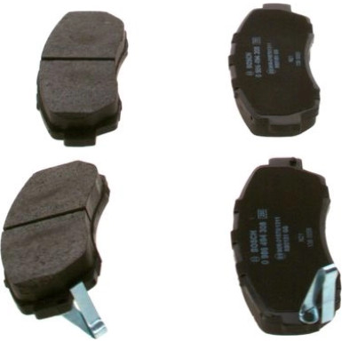BOSCH | Bremsbelagsatz, Scheibenbremse | 0 986 494 308