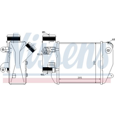 96576 Ladeluftkühler ** FIRST FIT ** 96576 Ladeluftkühler ** FIRST FIT **