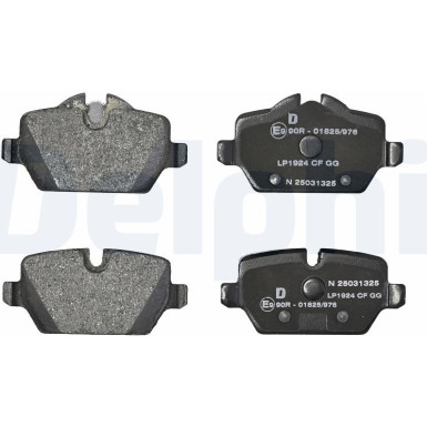 LP1924 Bremsbelagsatz, Scheibenbremse
