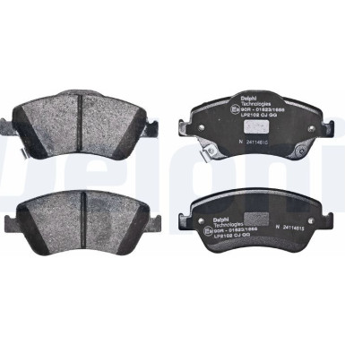 LP2102 Bremsbelagsatz, Scheibenbremse