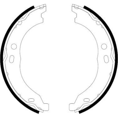 91066700 Bremsbackensatz, Feststellbremse