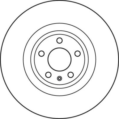 Bremsscheibe TRW SINGLE DF4695S