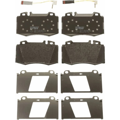 TRW Bremsbelagsatz, Scheibenbremse COTEC GDB1543