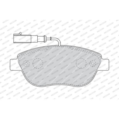 FDB1467 Bremsbelagsatz, Scheibenbremse PREMIER ECO FRICTION
