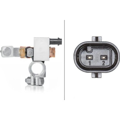 Hella | Sensor, Batteriemanagement | 6PK 010 557-921