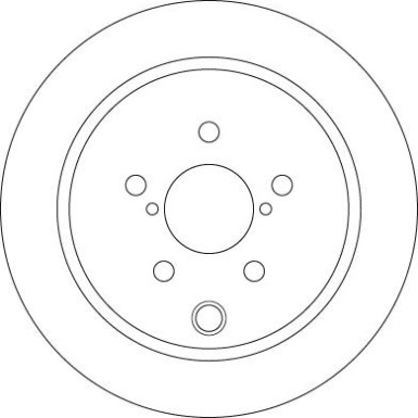 TRW | Bremsscheibe | DF6503