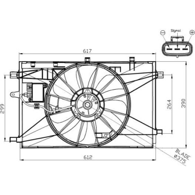 47937 Lüfter, Motorkühlung