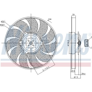 85786 Lüfter, Motorkühlung 85786 Lüfter, Motorkühlung