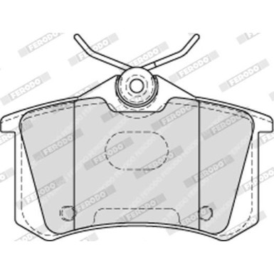 Ferodo | Bremsbelagsatz, Scheibenbremse | FDB4178 Ferodo | Bremsbelagsatz, Scheibenbremse | FDB4178