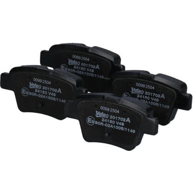 Valeo Bremsbelagsatz, Scheibenbremse EXPERT 301702A