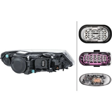 Hella 2 x HELLA Hauptscheinwerfer 1ZS 009 452-131