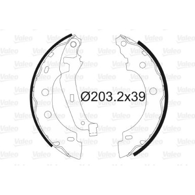 562642 Bremsbackensatz