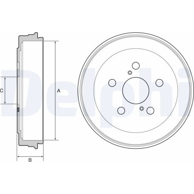 BF536 Bremstrommel BF536 Bremstrommel