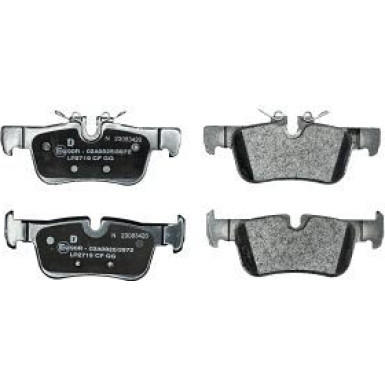 Delphi Bremsbelagsatz, Scheibenbremse LP2719