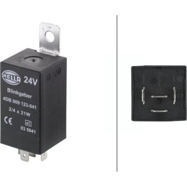 Hella | Blinkgeber | 4DB 009 123-041