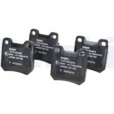 LP590 Bremsbelagsatz, Scheibenbremse