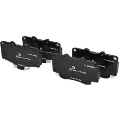 Delphi Bremsbelagsatz, Scheibenbremse LP854