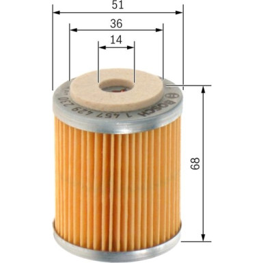 1 457 429 230 Kraftstofffilter