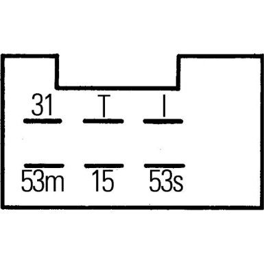 5WG 002 450-111 Relais, Wisch-Wasch-Intervall