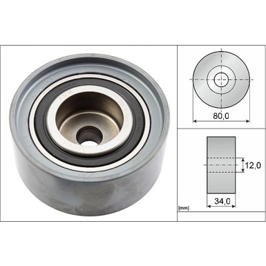 532 0527 10 Umlenk-/Führungsrolle, Zahnriemen 532 0527 10 Umlenk-/Führungsrolle, Zahnriemen