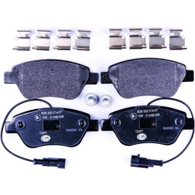 8DB 355 016-071 Bremsbelagsatz, Scheibenbremse