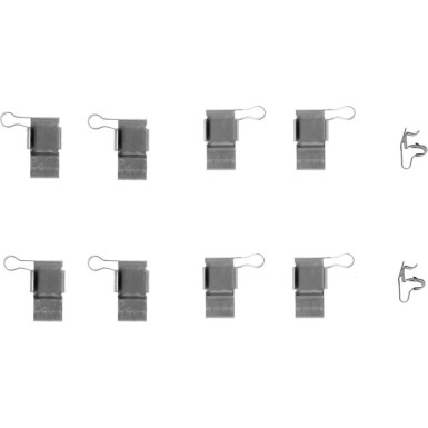 BOSCH | Zubehörsatz, Scheibenbremsbelag | 1 987 474 364