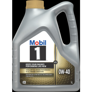 Motoröl | Mobil 1 FS 0W-40 4L | 153678 Motoröl | Mobil 1 FS 0W-40 4L | 153678