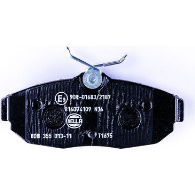 8DB 355 013-111 Bremsbelagsatz, Scheibenbremse