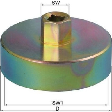 OCS 4 Ölfilterschlüssel