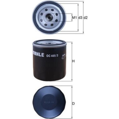 OC 405/3 Ölfilter