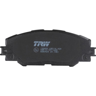 TRW | Bremsbelagsatz, Scheibenbremse | GDB3424