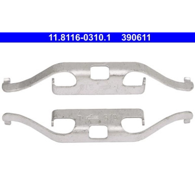 ATE | Feder, Bremssattel | 11.8116-0310.1