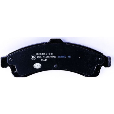 Hella Pagid | Bremsbelagsatz, Scheibenbremse | 8DB 355 012-811