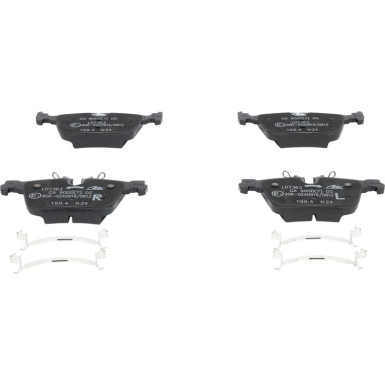 Bremsbelagsatz, Scheibenbremse ATE Ceramic 13.0470-7363.2