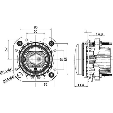 Hella | Fernscheinwerfer | 1F0 011 988-131