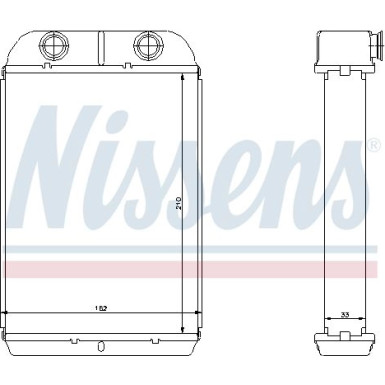 71452 Wärmetauscher, Innenraumheizung
