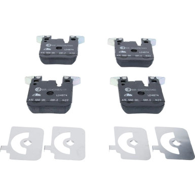 Bremsbelagsatz, Scheibenbremse ATE Ceramic 13.0470-4874.2