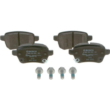 0 986 494 825 Bremsbelagsatz, Scheibenbremse