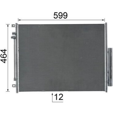 Mahle | Kondensator, Klimaanlage | AC 1086 000S Mahle | Kondensator, Klimaanlage | AC 1086 000S